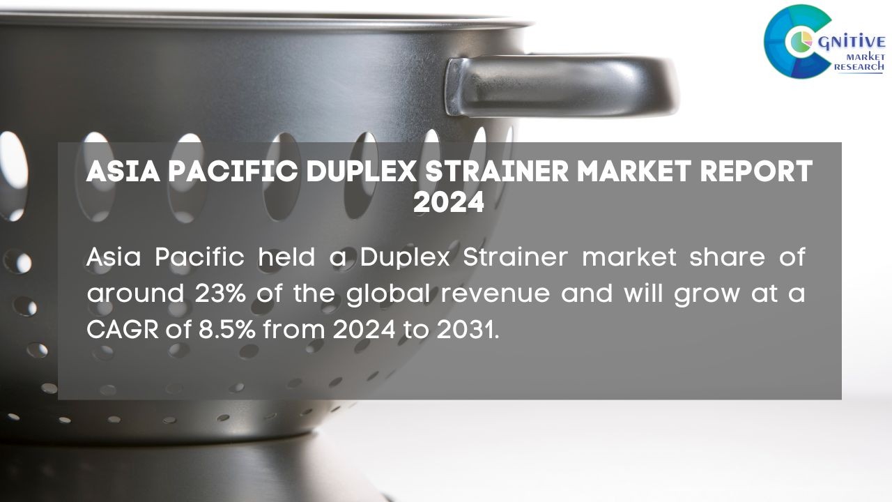 Asia Pacific Duplex Strainer Market Report