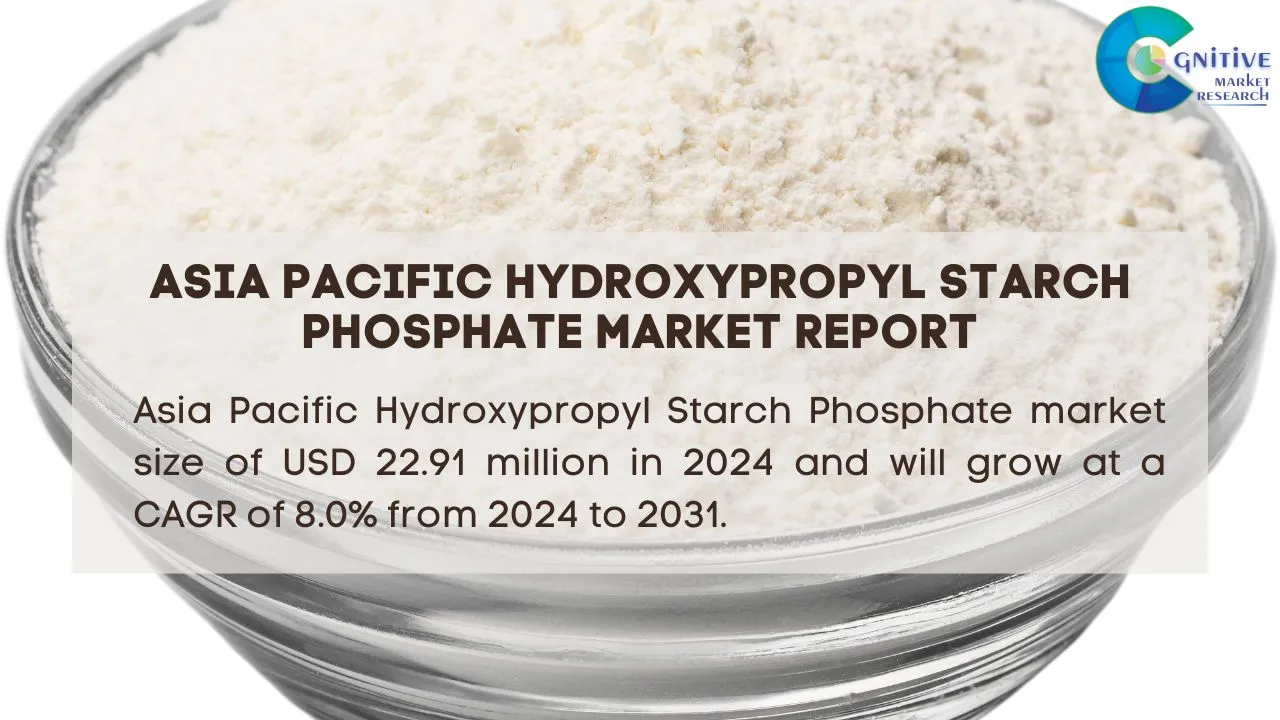 Asia Pacific Hydroxypropyl Starch Phosphate Market Report