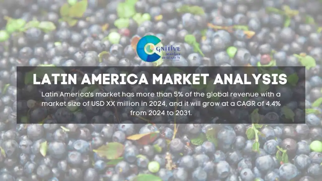 South America Blueberry Flavor Market Report