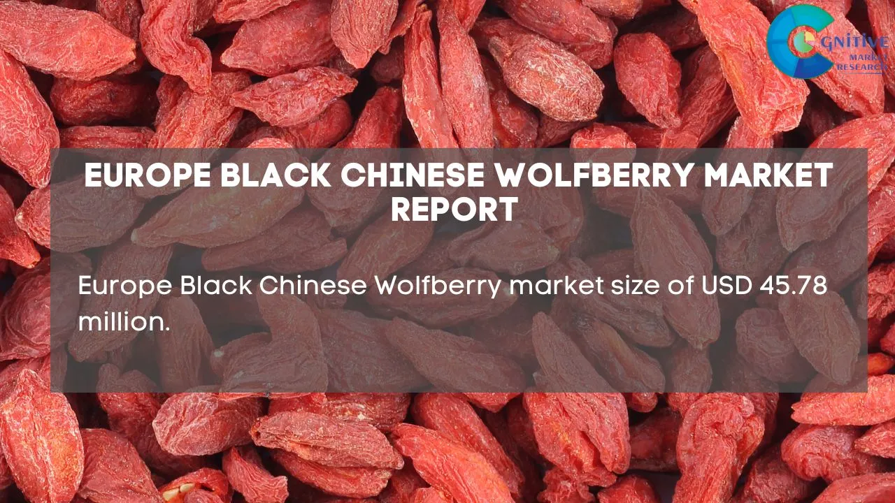 Europe Black Chinese Wolfberry Market Report