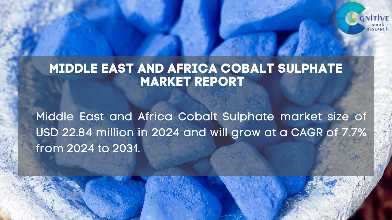 Middle East and Africa Cobalt Sulphate Market Report