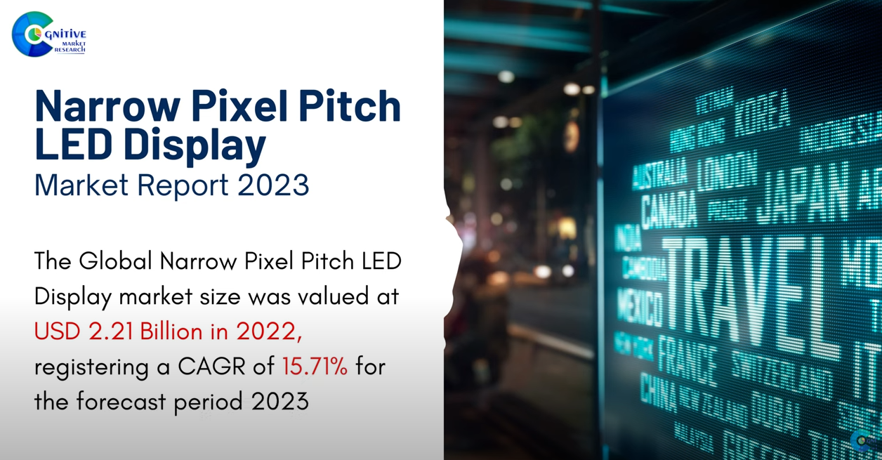 Narrow Pixel Pitch LED Display Market Report