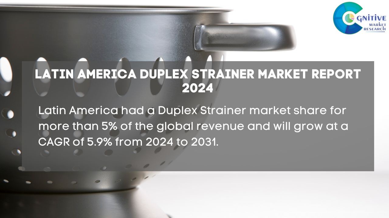 South America Duplex Strainer Market Report