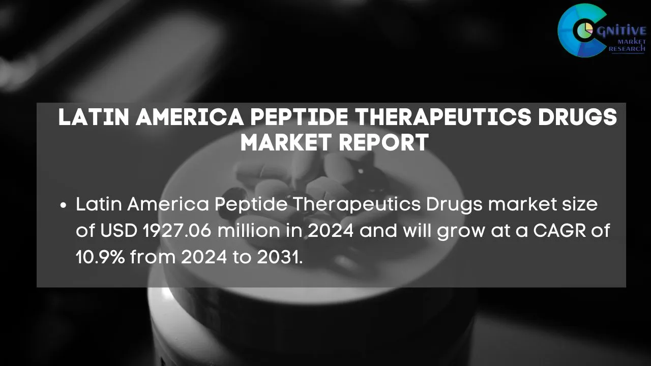 South America Peptide Therapeutics Drugs Market Report