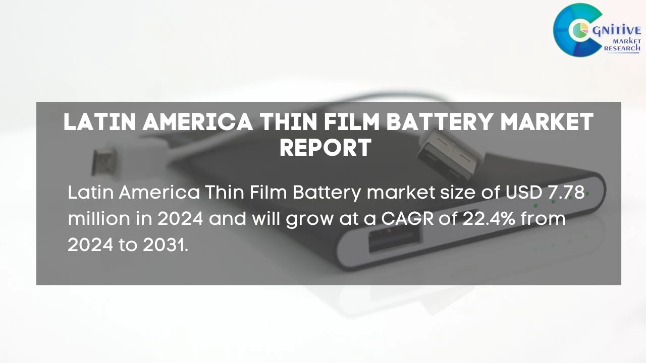 South America Thin Film Battery Market Report